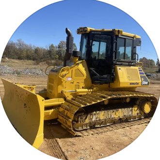 KG Excavating dozer on a Goodlettsville, TN jobsite